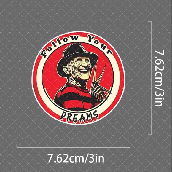 🎉Host Pick🎉 NEW! Freddy Krueger from A Nightmare on Elm Street Sticker! - Picture 5 of 5